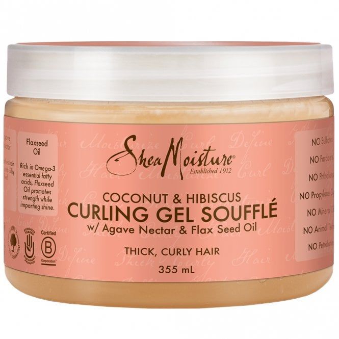 Shea Moisture Coconut & Hibiscus curling gel souffle 355ml