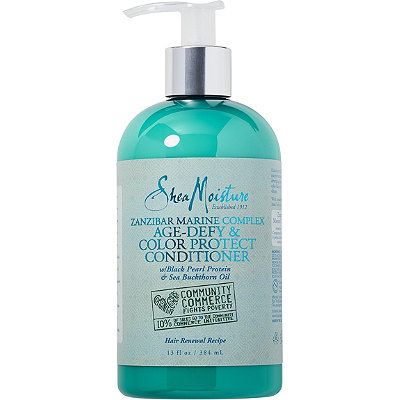 Shea Moisture Zanzibar Marine Complex Age-Defy & Color Protect Conditioner 13oz/384ml
