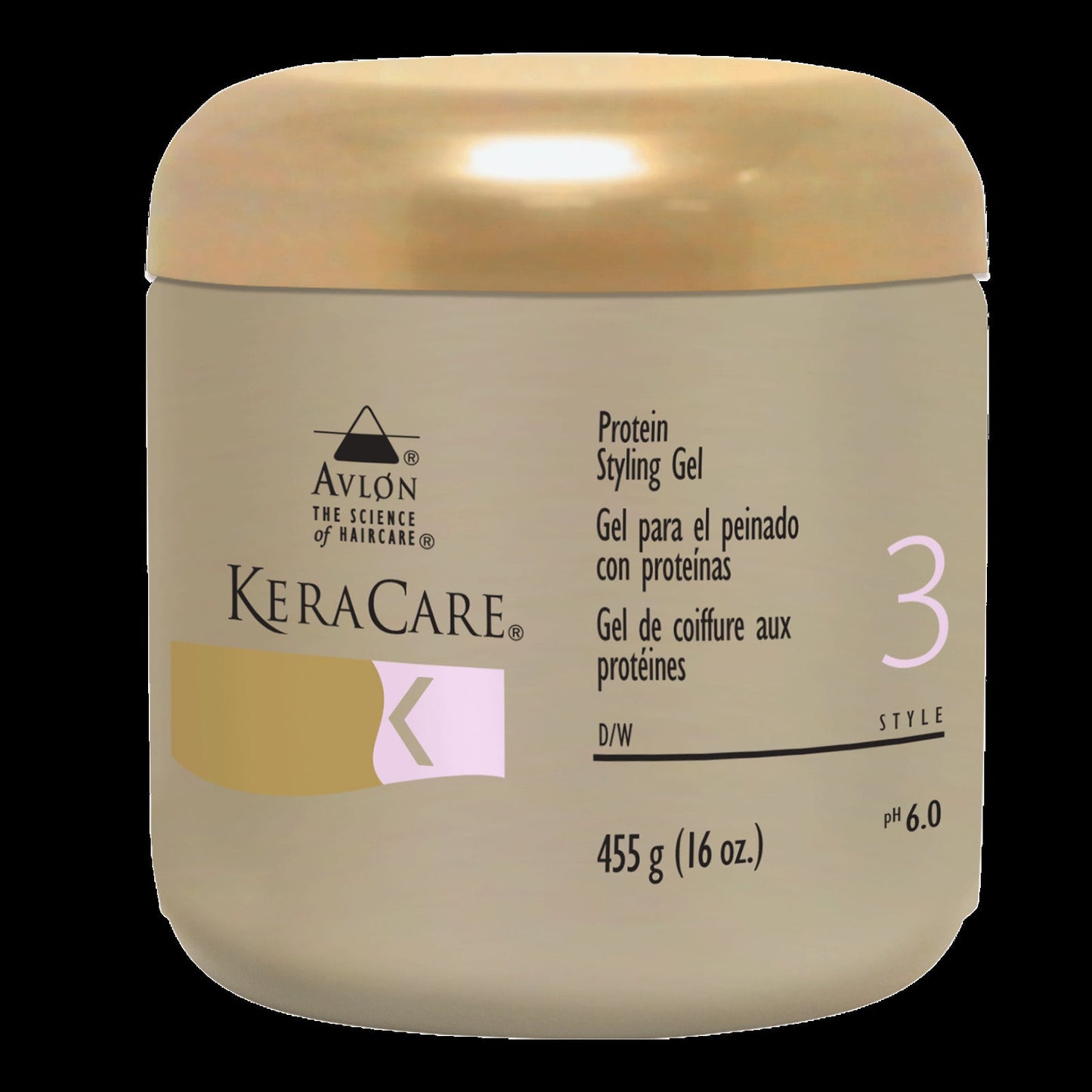 KeraCare Protein Styling Gel 455g/16oz