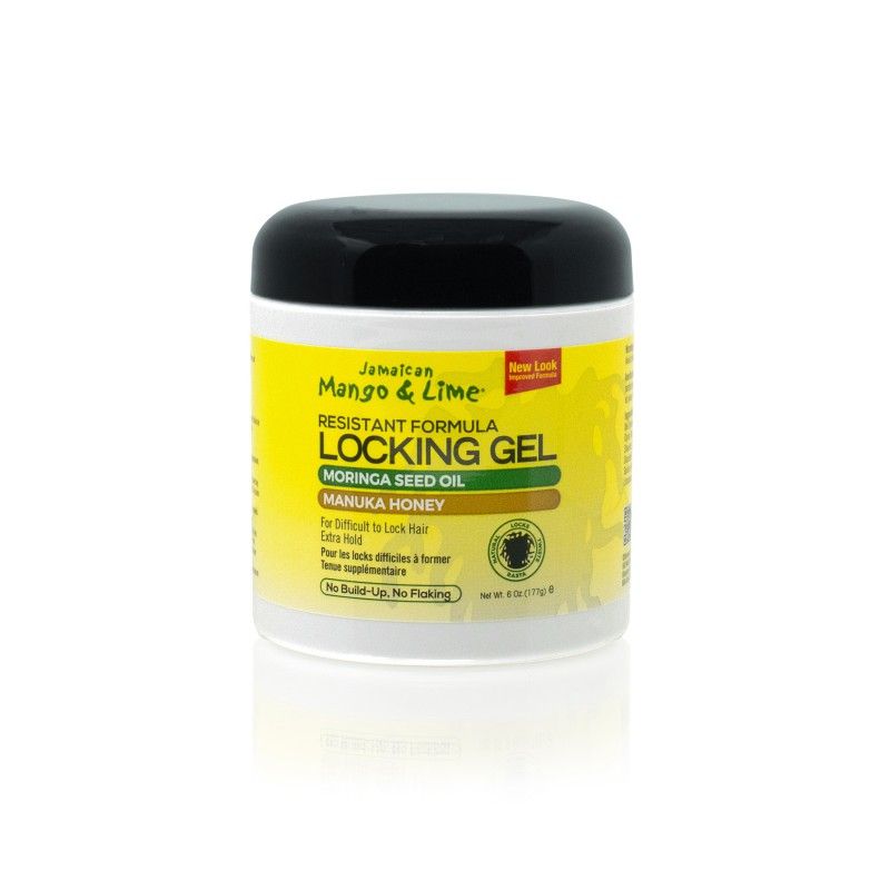 Jamaican Mango & Lime Resistant Formula Locking Gel Moringa Seed Oil Manuka Honey 177g/6oz