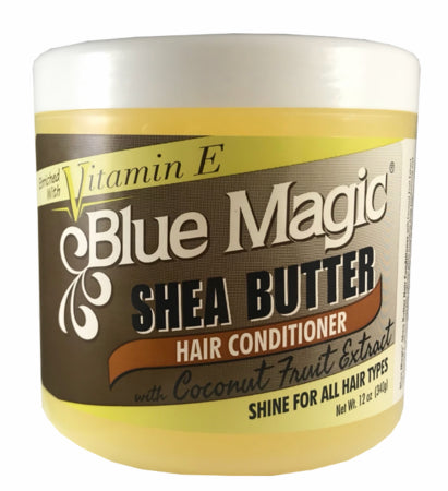 Blue Magic SHEA BUTTER Hair Conditioner with Vitamin E 12oz/340g