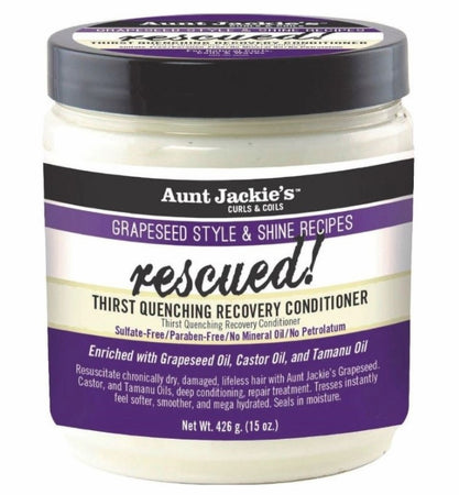Aunt Jackie's Rescued Thirst Quenching Recovery Conditioner 426g/15oz