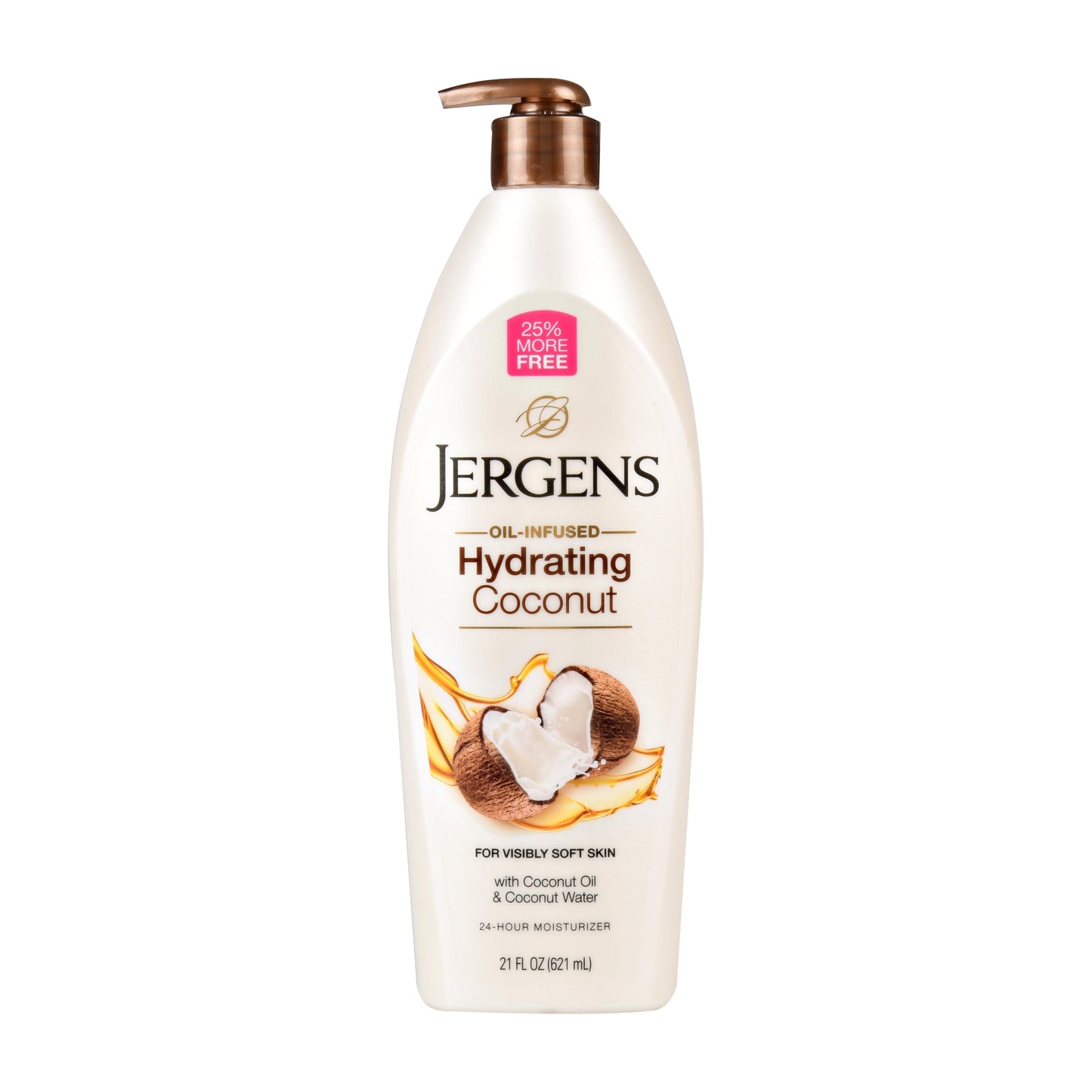 Jergens Oil-Infused Hydrating Coconut 21oz/621ml