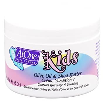 AtOne Kids Olive Oil & Shea Butter Creme Conditioner 154g/5.5oz
