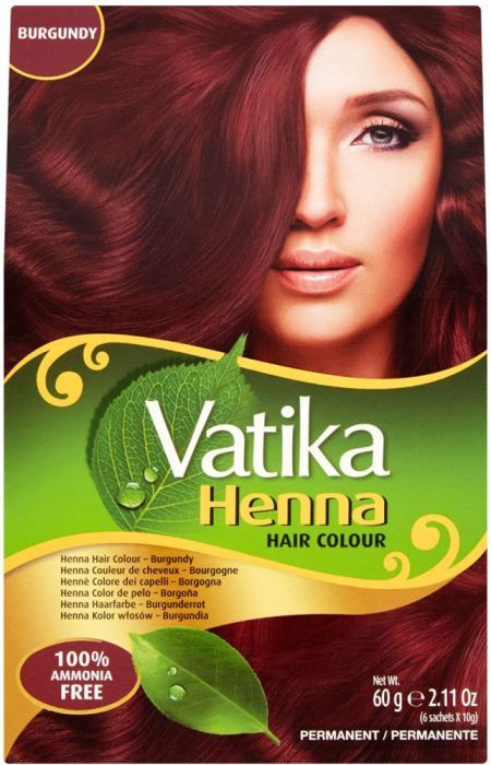 Vatika Permanent Heena Hair Colour 60g/2.11oz