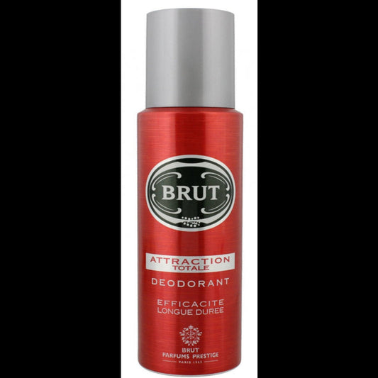 BRUT Attraction Totale Deodorant Efficacite Longue Duree 200ml