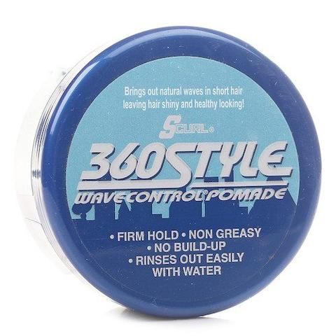 SCurl 360Style Wave Control Pomade Firm Hold 85g/3oz