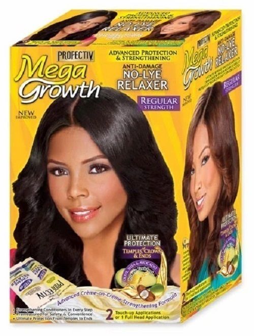 Profectiv Mega Growth Anti Damage No Lye Relaxer 4 Touch Up Application - Regular