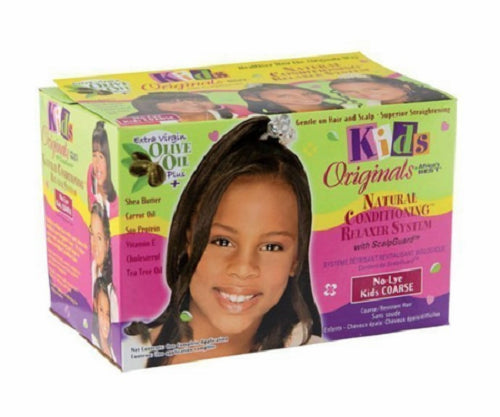 Kids Organics By Africa's Best Natural Conditioning Relaxer System - One Application