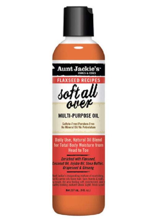 Aunt Jackie's Soft All Over Multi-Purpose Oil 237ML/8OZ