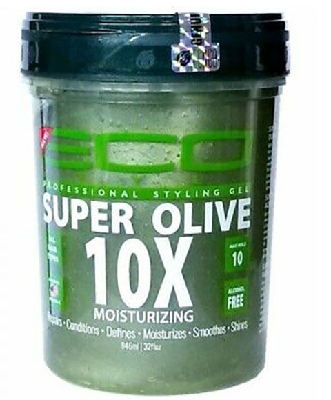 eco style professional styling gel super olive 473ml