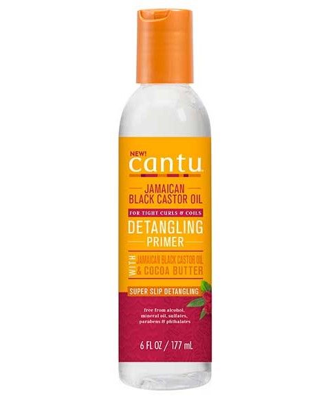 Cantu Jamaican black castor oil detangling primer 6floz/177ml