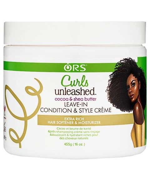 Ors Curls Unleashed Cocoa & Shea Butter Leave-in-Condition & Style Creme 567g/20oz