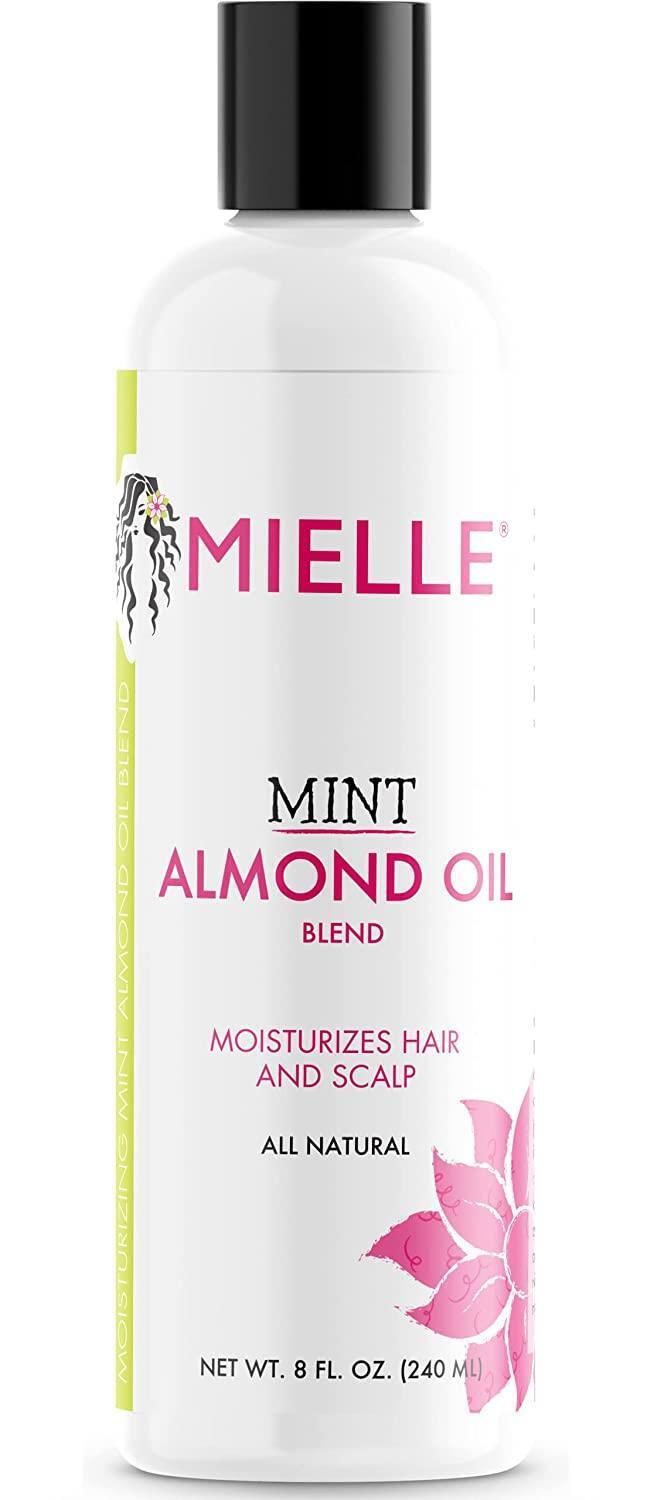 MIELLE Mint Almond Oil, 8 fl oz, (2 Pack)