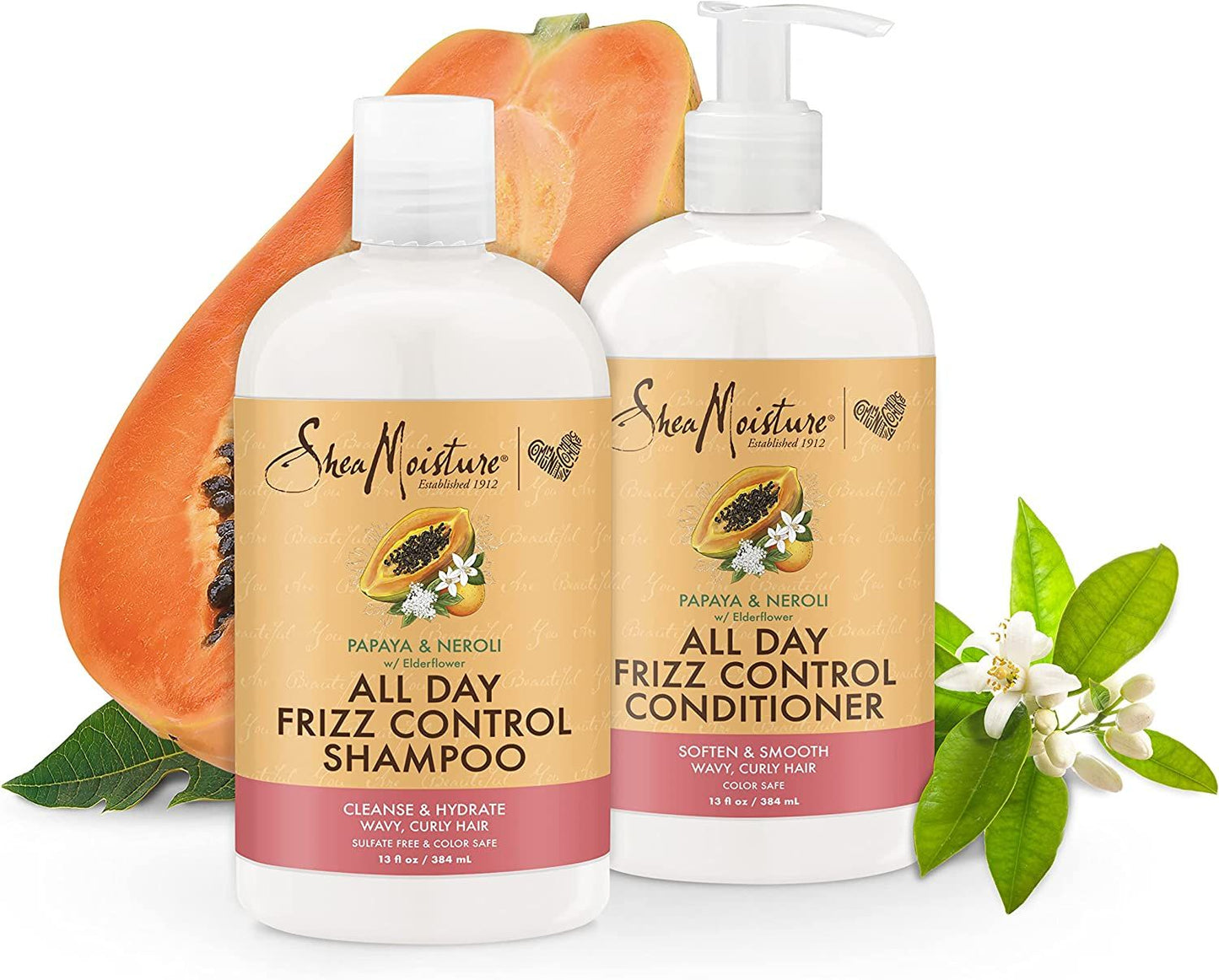 Shea Moisture Papaya & Neroli All Day Frizz Control Conditioner-384 ml/13 fl.oz