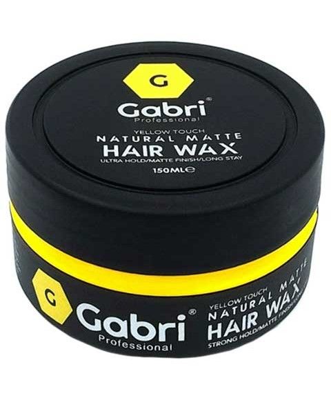 Gabri Professional Natural Aqua Hair Gel Wax Yellow Touch-150 ml