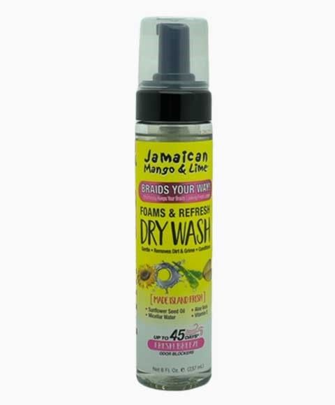 Jamaican Mango & Lime Brading & Setting Mousse-237 ml/8 fl.oz