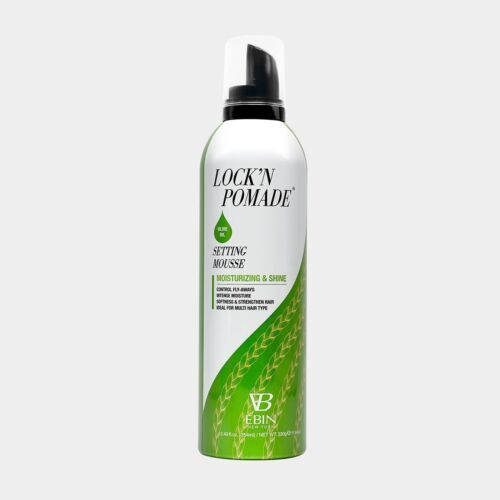 EBIN Braid Formula Moisturizing & Shine Setting Mousse with Olive Oil -80 ML/2.7 FL.OZ