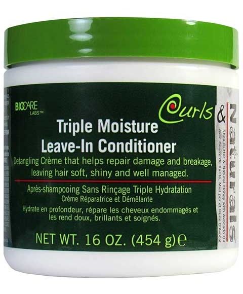 Curls & Naturals Triple Moisture Leave-In Conditioner 16 oz/454 g