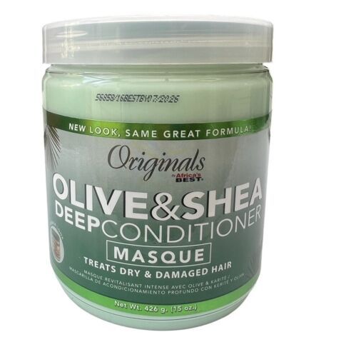 Originals Africa's Best Olive Oil & Shea Deep Conditioner Masque -15oz/426g