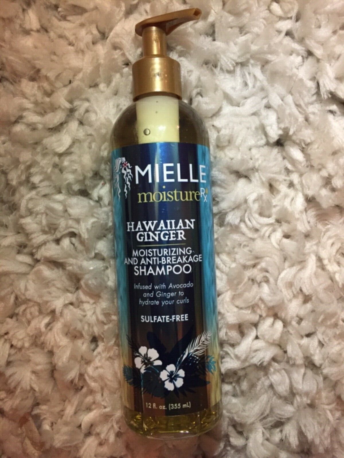 Mielle MoistureRx Hawaiian Ginger Moisture & Anti Breakage Shampoo-355 ml/12 fl.oz