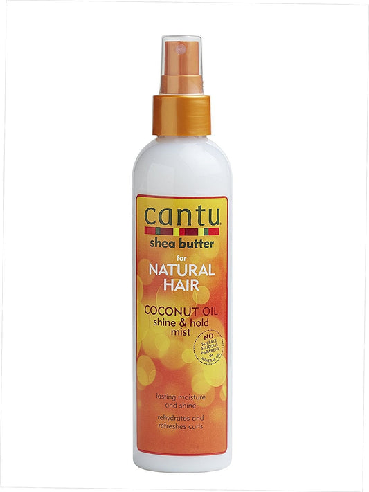 CANTU COCONUT OIL SHINE & HOLD MIST 237ML/8OZ