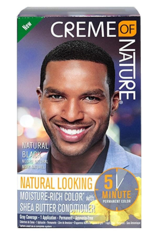 CREME OF NATURE MEN'S NATURAL LOOKING MOISTURE RICH COLOR