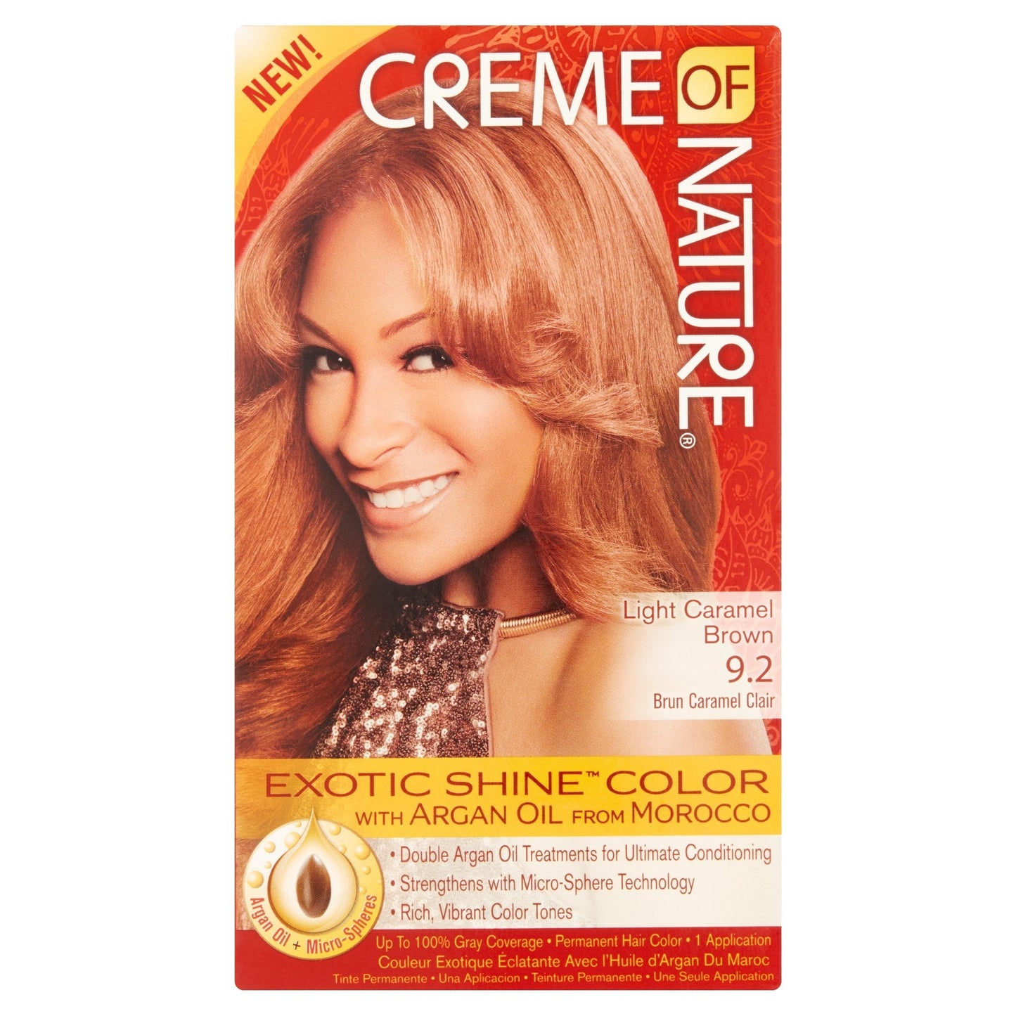 Creme Of Nature Exotic Shine Hair Colour - 1 Application