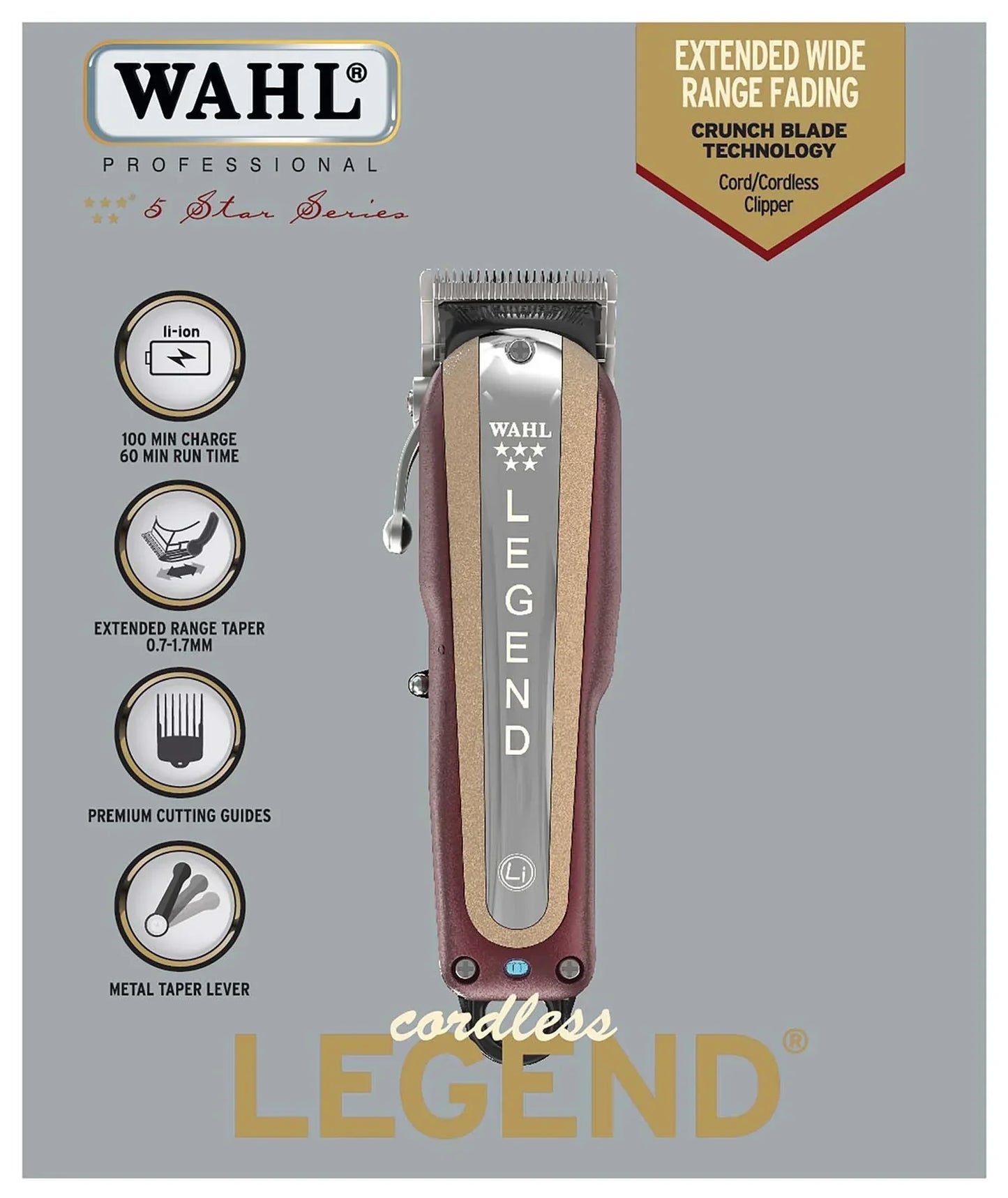 WAHL Professional 5 star Series- Legend Cordless