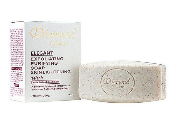 Diamond Glow Elegant Exfoliating Purifying Soap-200g/7oz