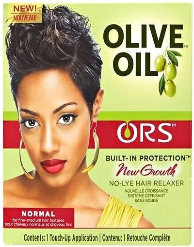 Ors Olive Oil New Growth No Lye Hair Relaxer Normal-1 Application