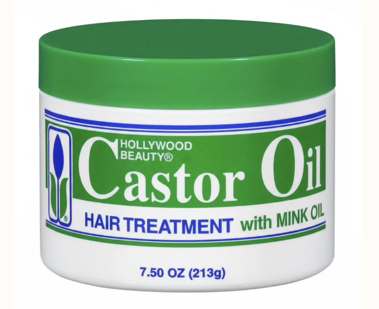 Hollywood Beauty Castor Oil with Milk Oil 213g| Hair Growth & Strengthening Care