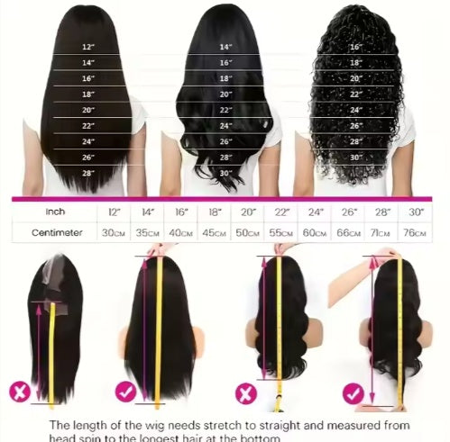 Ready To Go HD Lace Front Wigs Glueless Put-on Go Body Wave Wig Pre-Plucked Blend Human Hair Transparent Lace Color