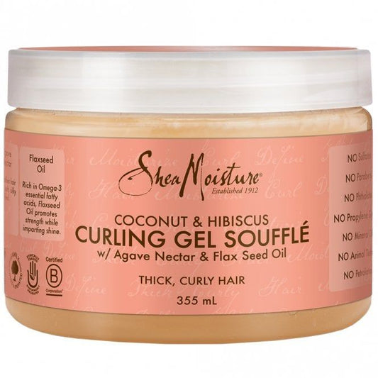 Shea Moisture Coconut & Hibiscus curling gel souffle 355ml