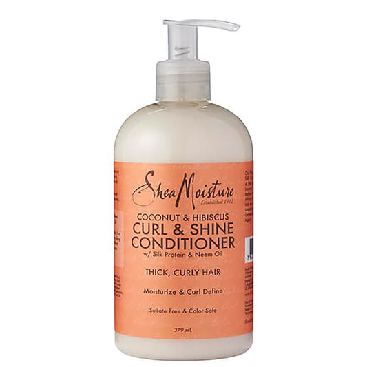Shea Moisture Coconut & Hibiscus Curl & Shine Conditioner 13OZ/384ML