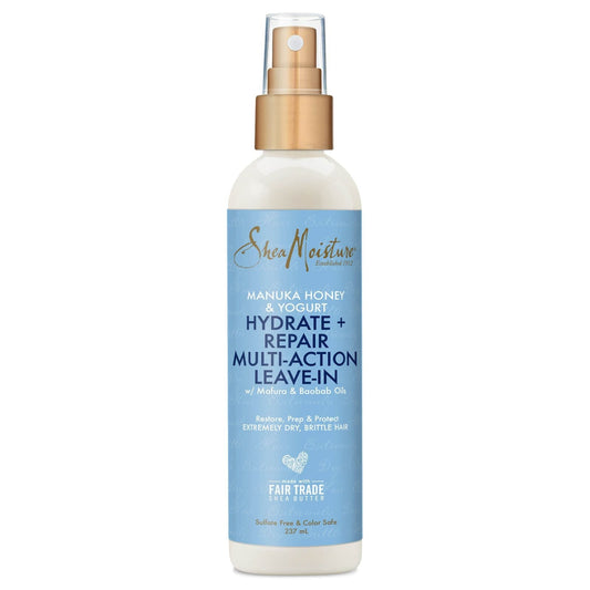 Shea Moisture Manuka Honey & Yoghurt Hydrate + Repair Multi-Actin Leave-In 8oz/237ml