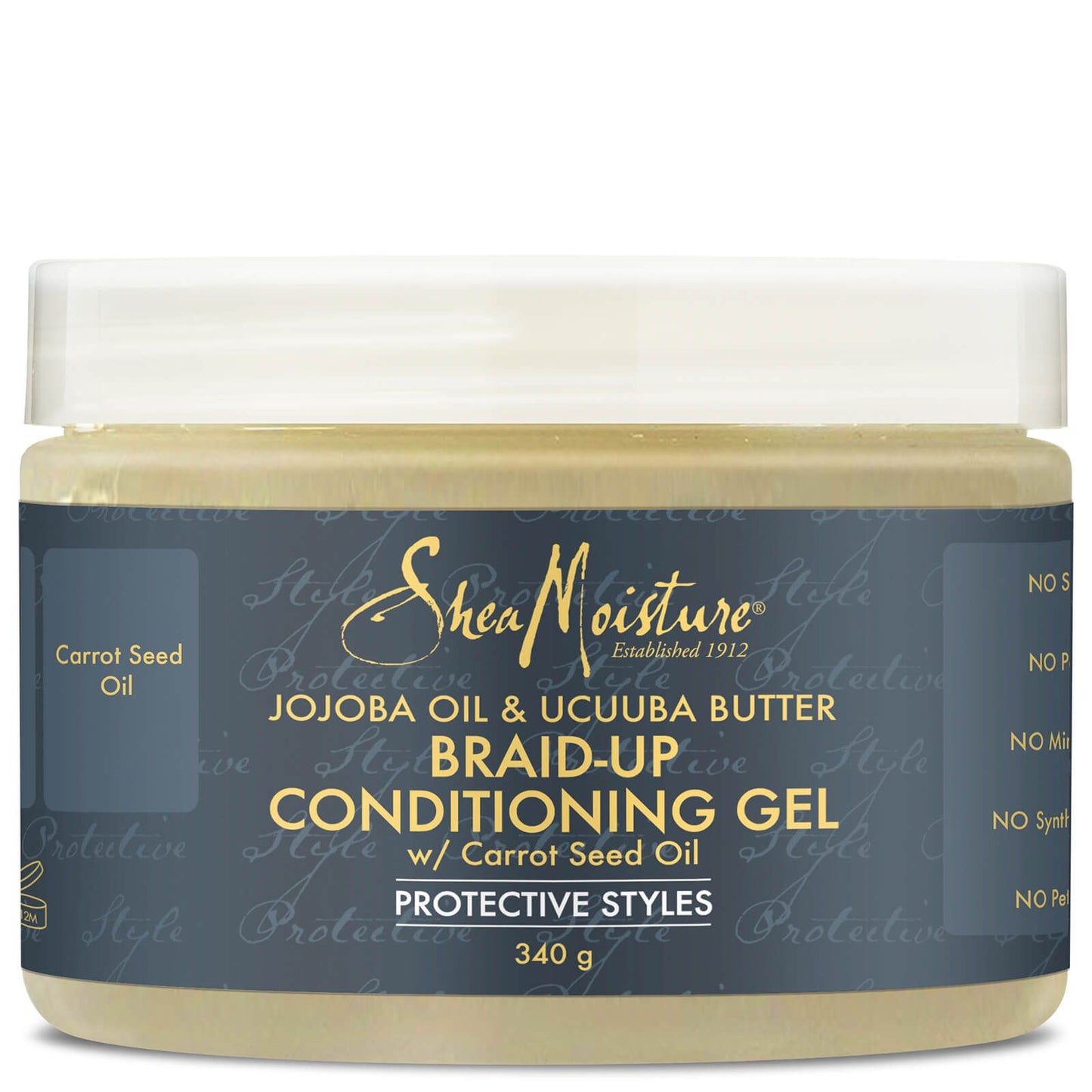 Shea Moisture Jojoba Oil & Ucuuba Butter Braid-Up Conditioning Gel 340g