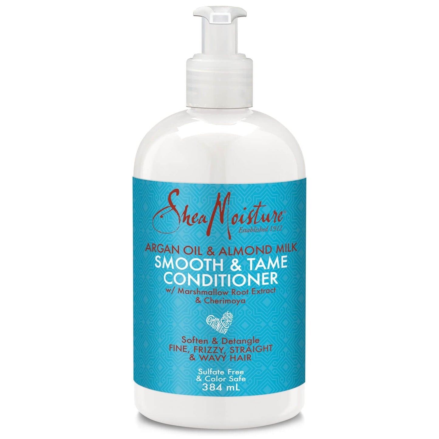 Shea Moisture Argan Oil & Almond Milk Smooth  & Tame conditioner 384ml