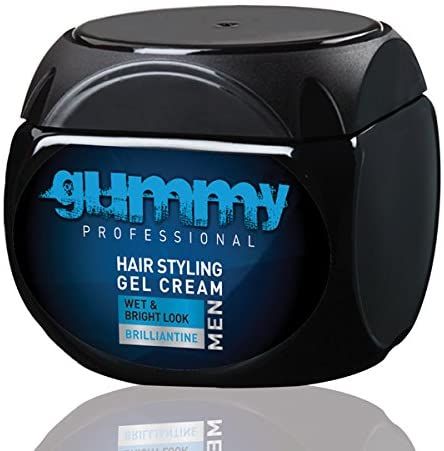 Gummy Hair Styling Cream Wet & Bright Look For Men 500ml/16.9oz
