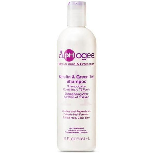 Aphogee Keratin & Green Tea Shampoo 12oz/355ml