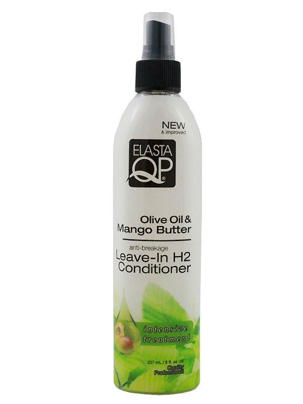 Elasta QP Olive Oil & Mango Butter Anti-Breakage Leave-In-H2 Conditioner 237ml/8oz