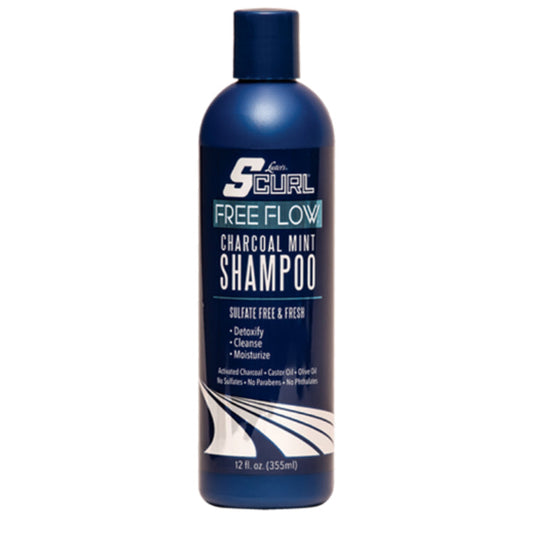 Luster's SCurl Free Flow Charcoal Mint Shampoo 355ml/12oz