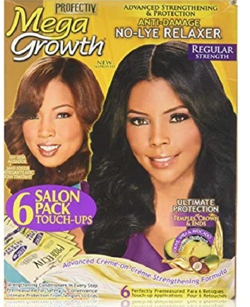 Profectiv Mega Growth Anti Damage No Lye Relaxer 6 Touch Up Application - Regular