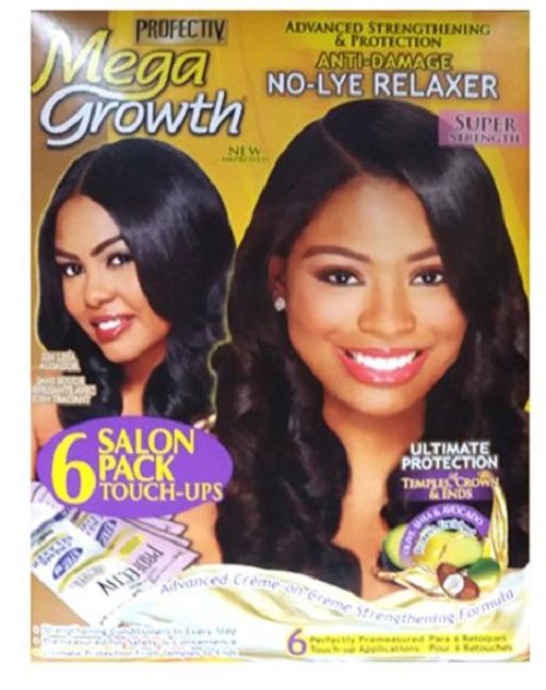 Profectiv Mega Growth Anti Damage No Lye Relaxer 6 Touch Up Application - Super