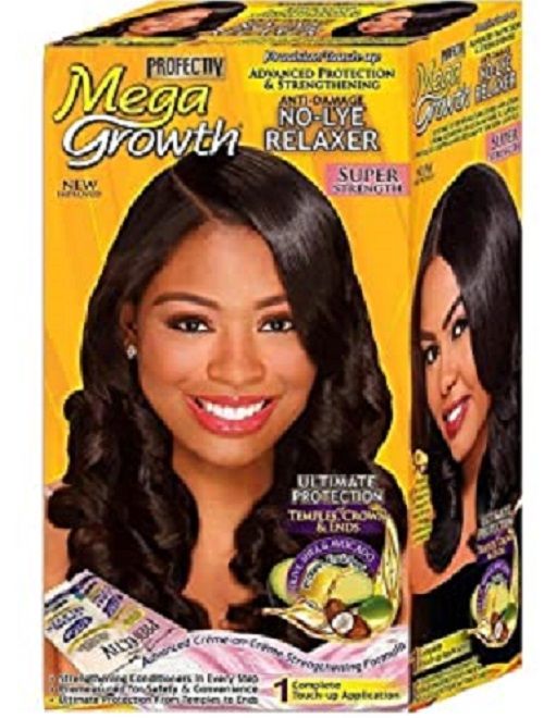 Profectiv Mega Growth Anti Damage No Lye Relaxer 4 Touch Up Application - Super