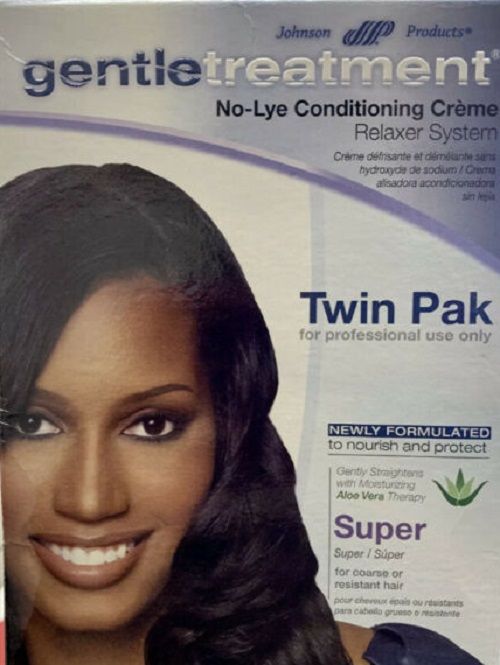 Gentle Treatment No Lye Conditioning Creme Relaxer System 2 Application - Super