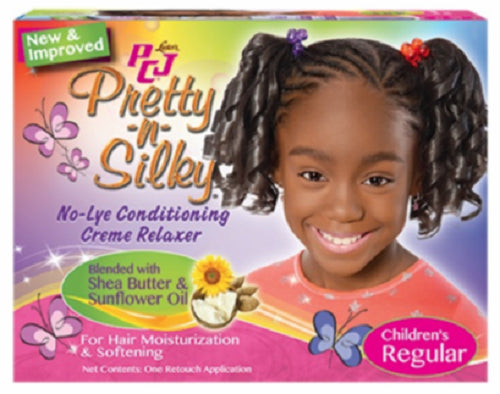 PCJ Pretty -n- Silky No Lye Conditioning Creme Relaxer - One Complete Application
