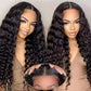 Glueless Wigs 70 Human Hair Pre Plucked Pre Cut 200 Density Transparent HD Lace Frontal Wigs  Loose Deep Wave Wigs