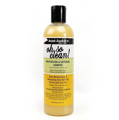 Aunt  Jackie's Oh So Clean! Moisturizing & Softening Shampoo 355ml-12oz