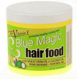 Blue Magic Hair Food VITAMIN E With Wheat Germ Oil & Coconut Oil 340g/12oz